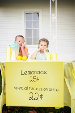 Lemonade Stand Recession