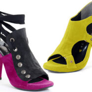 Sustainable fashion with edge: Warrior princess Bahar Shahpar creates vegan heels for summer 2010