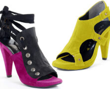 Sustainable fashion with edge: Warrior princess Bahar Shahpar creates vegan heels for summer 2010